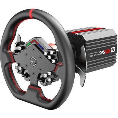 PXN VD10 WDS R2 Direct Drive Racing Wheel (PC), Manette, Noir, Rouge - Publicité PXN VD10 WDS R2 Direct Drive Racing Wheel (PC), Manette, Noir, Rouge - Publicité