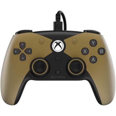 Hyperkin Controller Competitor gold (PC, Xbox One S, Xbox Series S, Xbox Series X), Manette, Or, Noir - Publicité Hyperkin Controller Competitor gold (PC, Xbox One S, Xbox Series S, Xbox Series X), Manette, Or, Noir - Publicité