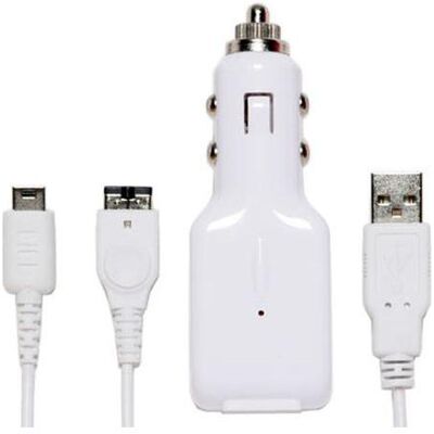 Joyetech In-Car/USB ChargeCable, Nintendo DS-Zubehör (DSi XL), Manette : accessoires, Blanc - Publicité Joyetech In-Car/USB ChargeCable, Nintendo DS-Zubehör (DSi XL), Manette : accessoires, Blanc - Publicité