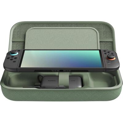 Belkin Charg.Case + Powerb. sage 10.000mAH Switch2 ENA001hqSE-V2 (Switch, Switch 2, Switch OLED), Autres accessoires gaming, Vert - Publicité Belkin Charg.Case + Powerb. sage 10.000mAH Switch2 ENA001hqSE-V2 (Switch, Switch 2, Switch OLED), Autres accessoires gaming, Vert - Publicité