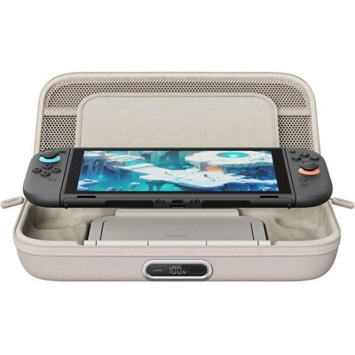 Belkin CHARGING CASE PRO INKL. 10.000 (Switch 2), Autres accessoires gaming, Beige - Publicité Belkin CHARGING CASE PRO INKL. 10.000 (Switch 2), Autres accessoires gaming, Beige - Publicité