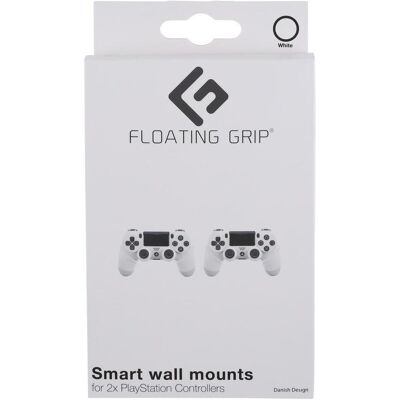 Floating Grip Support mural du contrôleur PS (PS4), Manette : accessoires, Blanc - Publicité Floating Grip Support mural du contrôleur PS (PS4), Manette : accessoires, Blanc - Publicité