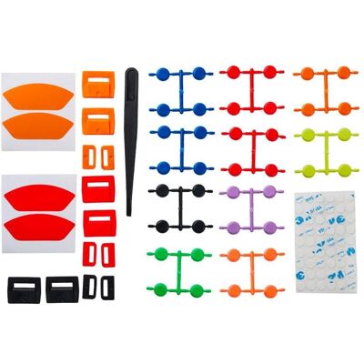 Asetek Kit couleur SimSports, Manette, Orange, Bleu, Rouge, Vert, Multicolore, Noir, Violet, Jaune - Publicité Asetek Kit couleur SimSports, Manette, Orange, Bleu, Rouge, Vert, Multicolore, Noir, Violet, Jaune - Publicité