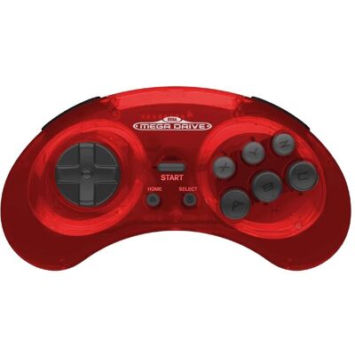 retro-bit Manette sans fil Sega Mega Drive 2,4 GHz à 8 boutons, de type « Arcade Pad », pour Sega Genesis (Android, Framboise Pi 3, Mac, PC, PS3, Sega Mega Drive, Switch), Manette, Multicolore, Rouge - Publicité retro-bit Manette sans fil Sega Mega Drive 2,4 GHz à 8 boutons, de type « Arcade Pad », pour Sega Genesis (Android, Framboise Pi 3, Mac, PC, PS3, Sega Mega Drive, Switch), Manette, Multicolore, Rouge - Publicité