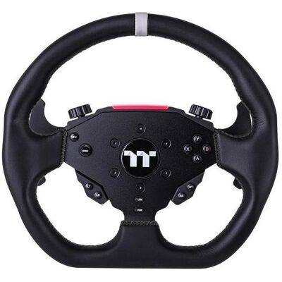 Thermaltake G15 Direct Drive Racing Wheel mit Pedale Bundle (schwarz) (PC), Manette, Noir - Publicité Thermaltake G15 Direct Drive Racing Wheel mit Pedale Bundle (schwarz) (PC), Manette, Noir - Publicité