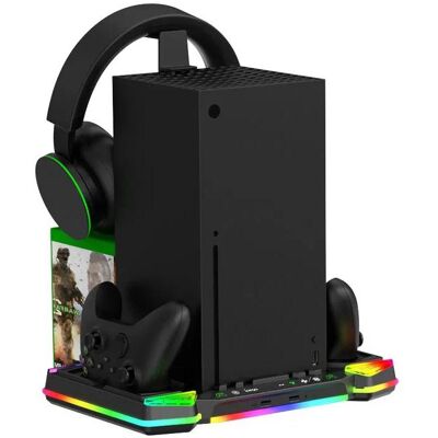iPega XBX025S Xbox Series X, manette sans fil, station d'accueil pour casque sans fil, RGB, noir, Manette, Noir - Publicité iPega XBX025S Xbox Series X, manette sans fil, station d'accueil pour casque sans fil, RGB, noir, Manette, Noir - Publicité