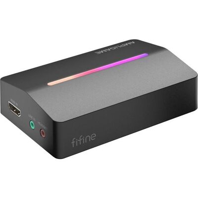 Fifine V3, HDMI to USB-A capture card (black) (Mac, PC, PS4, PS5, Switch), Enregistreur de jeu, Noir - Publicité Fifine V3, HDMI to USB-A capture card (black) (Mac, PC, PS4, PS5, Switch), Enregistreur de jeu, Noir - Publicité
