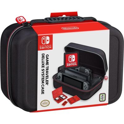 Bigben Game Traveler Deluxe System Case (Switch, Switch OLED), Autres accessoires gaming, Noir - Publicité Bigben Game Traveler Deluxe System Case (Switch, Switch OLED), Autres accessoires gaming, Noir - Publicité