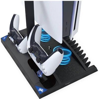 iPega PS5 Station de refroidissement et de charge (PS5), Autres accessoires gaming, Noir - Publicité iPega PS5 Station de refroidissement et de charge (PS5), Autres accessoires gaming, Noir - Publicité