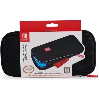 Bigben Switch Slim Travel Case NNS15 (Switch), Autres accessoires gaming, Noir - Publicité Bigben Switch Slim Travel Case NNS15 (Switch), Autres accessoires gaming, Noir - Publicité