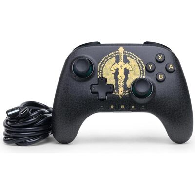 PowerA ADVANTAGE - Wireless Controller (Switch, Switch 2, Switch Lite), Manette, Noir, Or - Publicité PowerA ADVANTAGE - Wireless Controller (Switch, Switch 2, Switch Lite), Manette, Noir, Or - Publicité