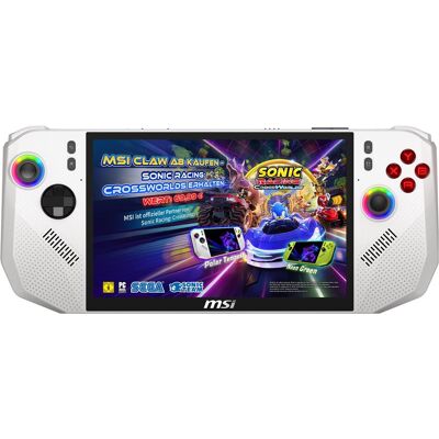 MSI Claw A8, Console de jeu, Blanc - Publicité MSI Claw A8, Console de jeu, Blanc - Publicité