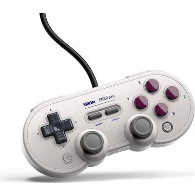 8bitdo SN30 Pro (Framboise Pi 3, PC, Switch), Manette - Publicité 8bitdo SN30 Pro (Framboise Pi 3, PC, Switch), Manette - Publicité