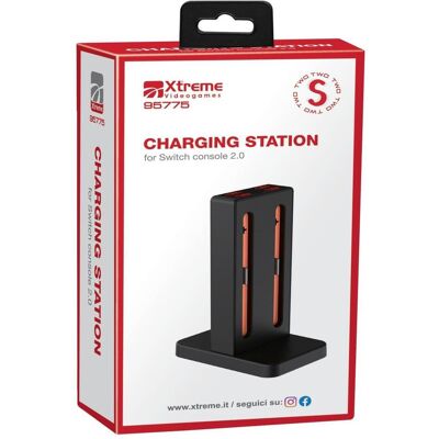 Xtreme Dock Charging 2 Joy-Con Switch 2 (Switch 2), Manette : accessoires, Rouge, Noir - Publicité Xtreme Dock Charging 2 Joy-Con Switch 2 (Switch 2), Manette : accessoires, Rouge, Noir - Publicité