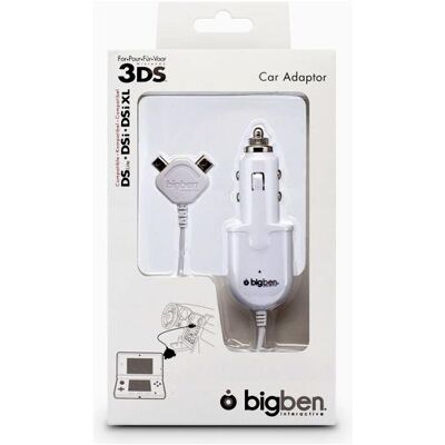 Bigben Adaptateur allume-cigare 12V - noir DSi / DSi XL / 3DS (3DS), Autres accessoires gaming, Noir - Publicité Bigben Adaptateur allume-cigare 12V - noir DSi / DSi XL / 3DS (3DS), Autres accessoires gaming, Noir - Publicité