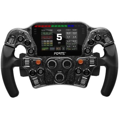 Asetek Forte Formula Pro Wheel (PC, Playstation Classic), Manette, Noir - Publicité Asetek Forte Formula Pro Wheel (PC, Playstation Classic), Manette, Noir - Publicité