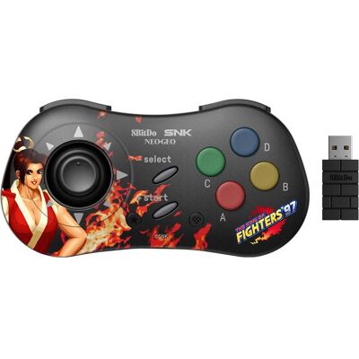 8bitdo NEOGEO Pad sans fil Mai Shiranui (Android, PC), Manette, Noir - Publicité 8bitdo NEOGEO Pad sans fil Mai Shiranui (Android, PC), Manette, Noir - Publicité