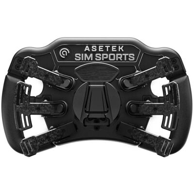 Asetek Volant SimSports Invicta Formula, écran LCD 4,3 pouces, USB-C - Black on Black Edition (PC), Manette, Noir - Publicité Asetek Volant SimSports Invicta Formula, écran LCD 4,3 pouces, USB-C - Black on Black Edition (PC), Manette, Noir - Publicité