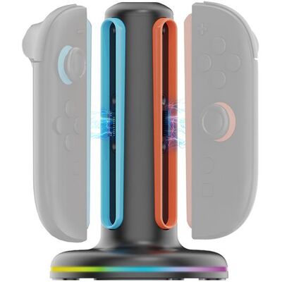 Nyko - Charge Dock / Switch 2 (Switch 2), Manette : accessoires - Publicité Nyko - Charge Dock / Switch 2 (Switch 2), Manette : accessoires - Publicité