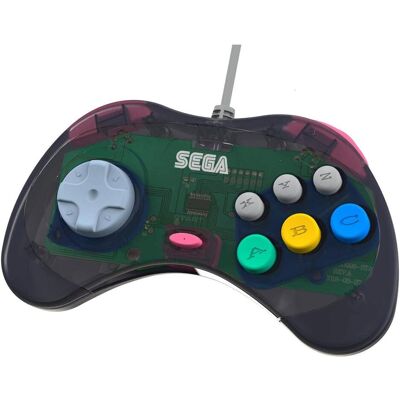 retro-bit SEGA Saturn Pad Grey, Manette, Gris - Publicité retro-bit SEGA Saturn Pad Grey, Manette, Gris - Publicité