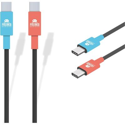 Freaks and Geeks FREAKS SWITCH 2 Cavo di Ricarica da USB-C a USB-C 3m (Switch 2), Manette : accessoires, Noir - Publicité Freaks and Geeks FREAKS SWITCH 2 Cavo di Ricarica da USB-C a USB-C 3m (Switch 2), Manette : accessoires, Noir - Publicité