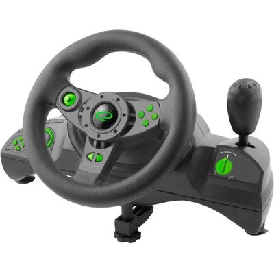 Esperanza EGW102 (PC, PS3), Manette, Noir, Vert - Publicité Esperanza EGW102 (PC, PS3), Manette, Noir, Vert - Publicité
