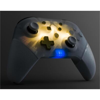 Manette sans fil à LED lumineux Hyperkin NuChamp - Nintendo Switch - Publicité Manette sans fil à LED lumineux Hyperkin NuChamp - Nintendo Switch - Publicité