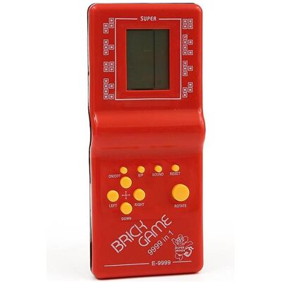 Bigben Retro TETRIS RED Konsole, Gaming rétro, Rouge - Publicité Bigben Retro TETRIS RED Konsole, Gaming rétro, Rouge - Publicité