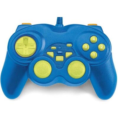 Disney Jeu (PC), Manette, Bleu, Jaune - Publicité Disney Jeu (PC), Manette, Bleu, Jaune - Publicité