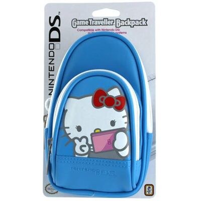 Bigben Zaino Hello Kitty DS Case /NDS (DSi XL), Autres accessoires gaming, Bleu - Publicité Bigben Zaino Hello Kitty DS Case /NDS (DSi XL), Autres accessoires gaming, Bleu - Publicité