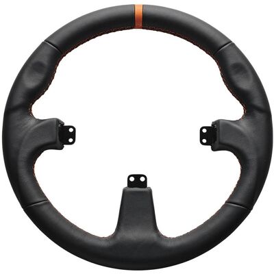 Asetek SimSports GT Rim - Round, cuir, Manette, Noir - Publicité Asetek SimSports GT Rim - Round, cuir, Manette, Noir - Publicité