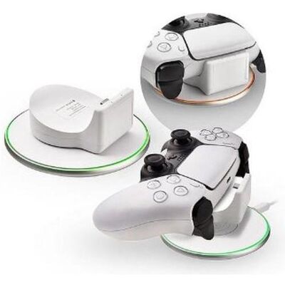 Numskull - Station de recharge sans fil pour manette PS5 (PS5), Manette : accessoires, Blanc - Publicité Numskull - Station de recharge sans fil pour manette PS5 (PS5), Manette : accessoires, Blanc - Publicité