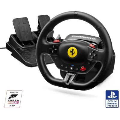 Thrustmaster T98 Ferrari 296 GTB (PC, PS4, PS5), Manette, Noir - Publicité Thrustmaster T98 Ferrari 296 GTB (PC, PS4, PS5), Manette, Noir - Publicité