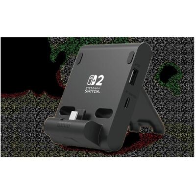 HORI Double USB PlayStand (Switch 2), Autres accessoires gaming, Noir, Gris - Publicité HORI Double USB PlayStand (Switch 2), Autres accessoires gaming, Noir, Gris - Publicité