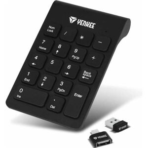 Yenkee YKB 4020 Noir / Clavier numérique sans fil / 2,4 GHz (FR, Filaire, Sans fil), Clavier, Noir - Publicité Yenkee YKB 4020 Noir / Clavier numérique sans fil / 2,4 GHz (FR, Filaire, Sans fil), Clavier, Noir - Publicité