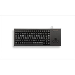 CHERRY G84-5400 Compact BLK USB FR (FR, Filaire), Clavier, Noir - Publicité CHERRY G84-5400 Compact BLK USB FR (FR, Filaire), Clavier, Noir - Publicité