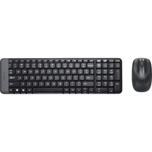 Logitech Combo sans fil MK220 (IT, Filaire), Clavier, Noir - Publicité Logitech Combo sans fil MK220 (IT, Filaire), Clavier, Noir - Publicité