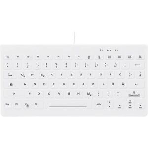 Clavier compact désinfectable blanc Cherry - Clavier - Publicité Clavier compact désinfectable blanc Cherry - Clavier - Publicité