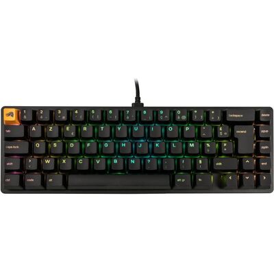 Glorious Clavier GMMK 2 Compact - Commutateurs Fox, disposition FR, noir (FR, Filaire), Clavier, Noir - Publicité Glorious Clavier GMMK 2 Compact - Commutateurs Fox, disposition FR, noir (FR, Filaire), Clavier, Noir - Publicité