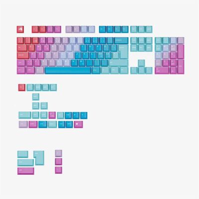 Glorious GPBT Keycaps - Daydream - ISO nordique - (131 pcs) - Cherry Profile, Capuchon, Multicolore - Publicité Glorious GPBT Keycaps - Daydream - ISO nordique - (131 pcs) - Cherry Profile, Capuchon, Multicolore - Publicité