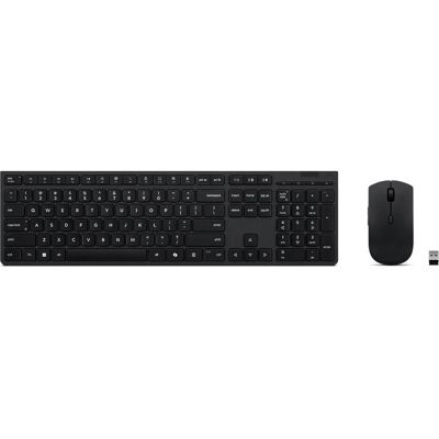 IBM Professional Wireless Rechargeable Combo Keyboard and Mouse-Italy (IT, Docking, Sans fil), Clavier, Gris - Publicité IBM Professional Wireless Rechargeable Combo Keyboard and Mouse-Italy (IT, Docking, Sans fil), Clavier, Gris - Publicité