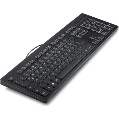 HP 125 Clavier filaire FR (FR, Filaire), Clavier, Noir - Publicité HP 125 Clavier filaire FR (FR, Filaire), Clavier, Noir - Publicité