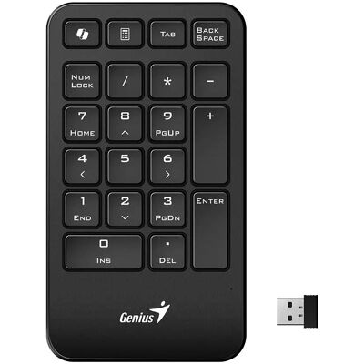 PRO Bike Gear Genius NumPad 1000 noir / Clavier numérique sans fil / Membrane / USB 2,4 GHz / Copilote (Pavé numérique, Sans fil), Clavier, Noir - Publicité PRO Bike Gear Genius NumPad 1000 noir / Clavier numérique sans fil / Membrane / USB 2,4 GHz / Copilote (Pavé numérique, Sans fil), Clavier, Noir - Publicité