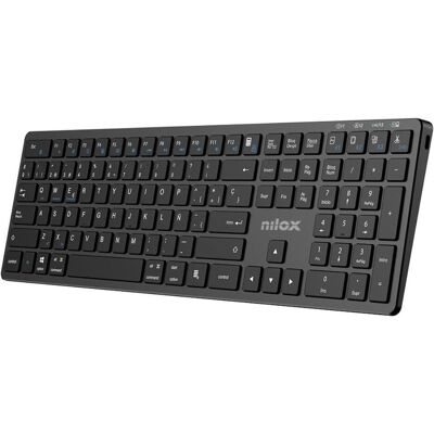 Nilox Keyboard Mac Black (IT, Sans fil), Clavier, Noir - Publicité Nilox Keyboard Mac Black (IT, Sans fil), Clavier, Noir - Publicité