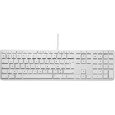 LMP Clavier USB 110 touches filaires (BE, Filaire), Clavier, Argent - Publicité LMP Clavier USB 110 touches filaires (BE, Filaire), Clavier, Argent - Publicité