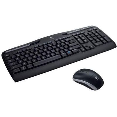 Logitech MK330 (DE, Sans fil), Clavier, Noir - Publicité Logitech MK330 (DE, Sans fil), Clavier, Noir - Publicité