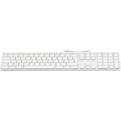 LMP Clavier KB-1243 Blanc, layout FR avec pavé numérique (FR, Filaire), Clavier, Argent - Publicité LMP Clavier KB-1243 Blanc, layout FR avec pavé numérique (FR, Filaire), Clavier, Argent - Publicité
