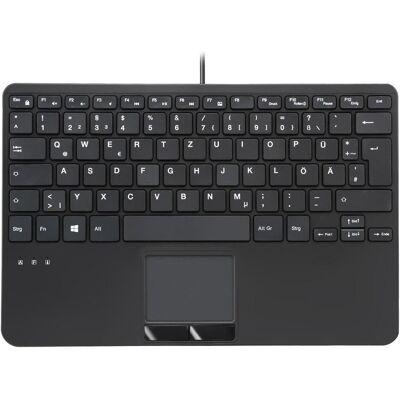Perixx PERIBOARD-525 DE B - Clavier mini filaire avec touchpad compact - Publicité Perixx PERIBOARD-525 DE B - Clavier mini filaire avec touchpad compact - Publicité
