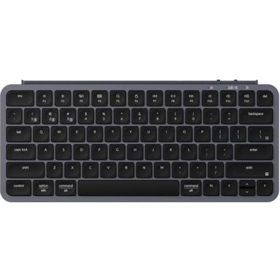 Keychron B1 Pro Wireless Keyboard ISO Layout Italian - Space Gray (PBT Caps) (IT, Filaire, Sans fil), Clavier, Gris - Publicité Keychron B1 Pro Wireless Keyboard ISO Layout Italian - Space Gray (PBT Caps) (IT, Filaire, Sans fil), Clavier, Gris - Publicité