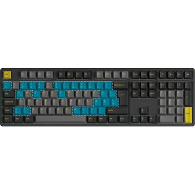 AKKO Noir & Or 5108B Plus Clavier Gaming Sans Fil - Taille Complète - Publicité AKKO Noir & Or 5108B Plus Clavier Gaming Sans Fil - Taille Complète - Publicité